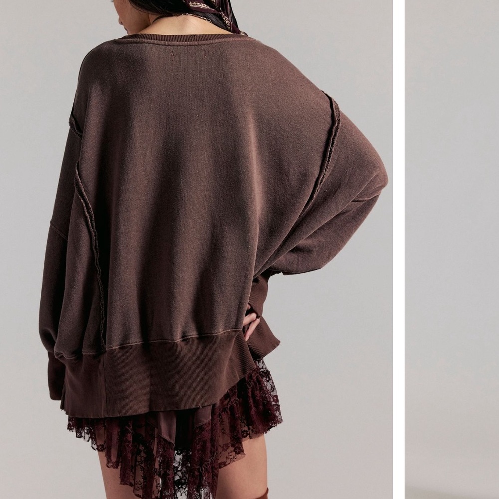 Free People Camden Sweatshirt, XS - Picture 6 of 13
